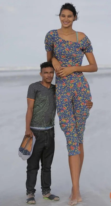 세상에서 가장 키 큰 여자의 남편